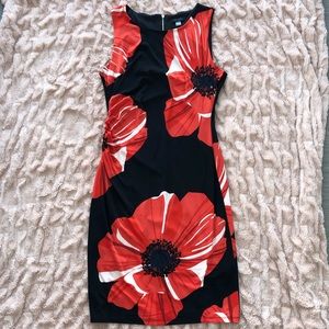 Tommy Hilfiger Floral Jersey Sleeveless Dress
